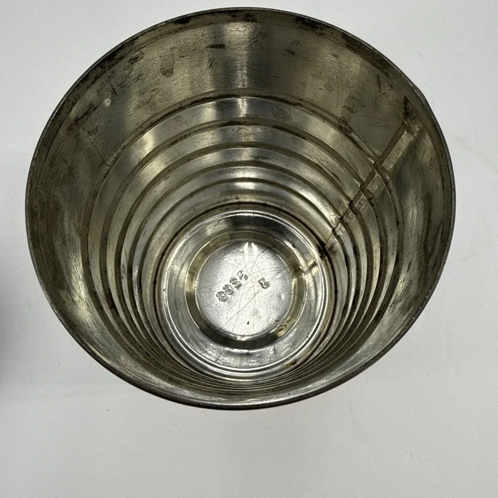 Vtg Advertisement Folgers Coffee Metal Can Cincinnati Ohio 13OZ